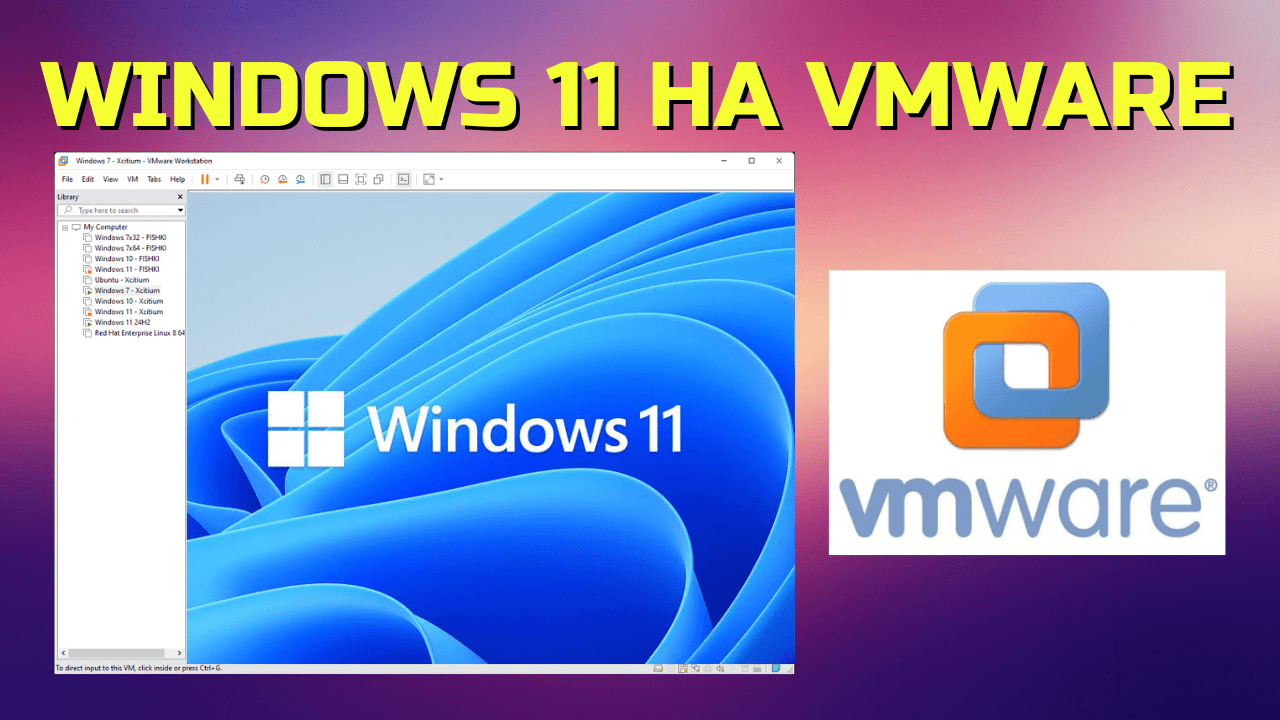 Установка Windows 11 на виртуальную машину VMware