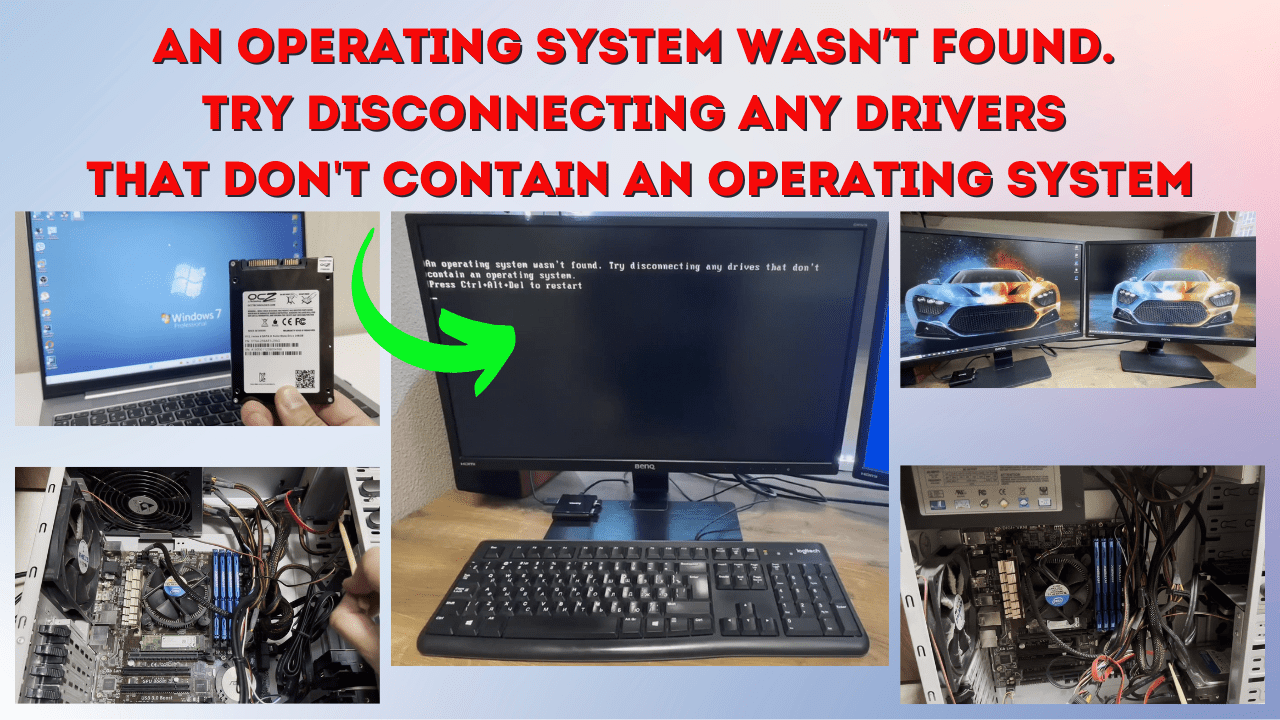 Как исправить ошибку “An operating system wasn’t found”