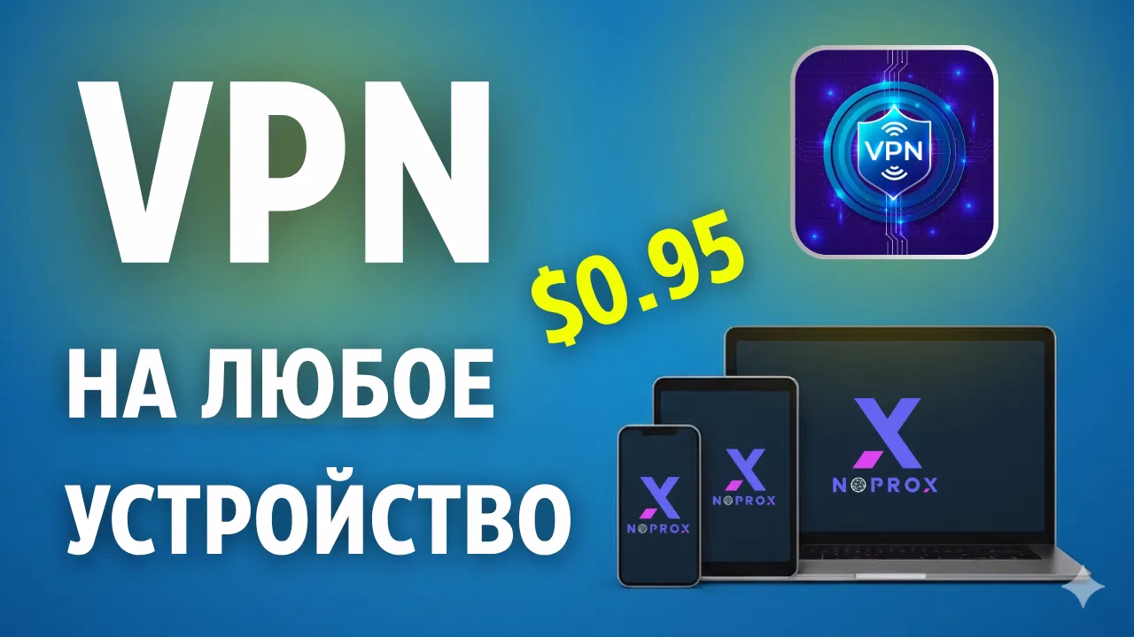 NoProx VPN – новейший VPN поддерживающий 11 протоколов за $0,95