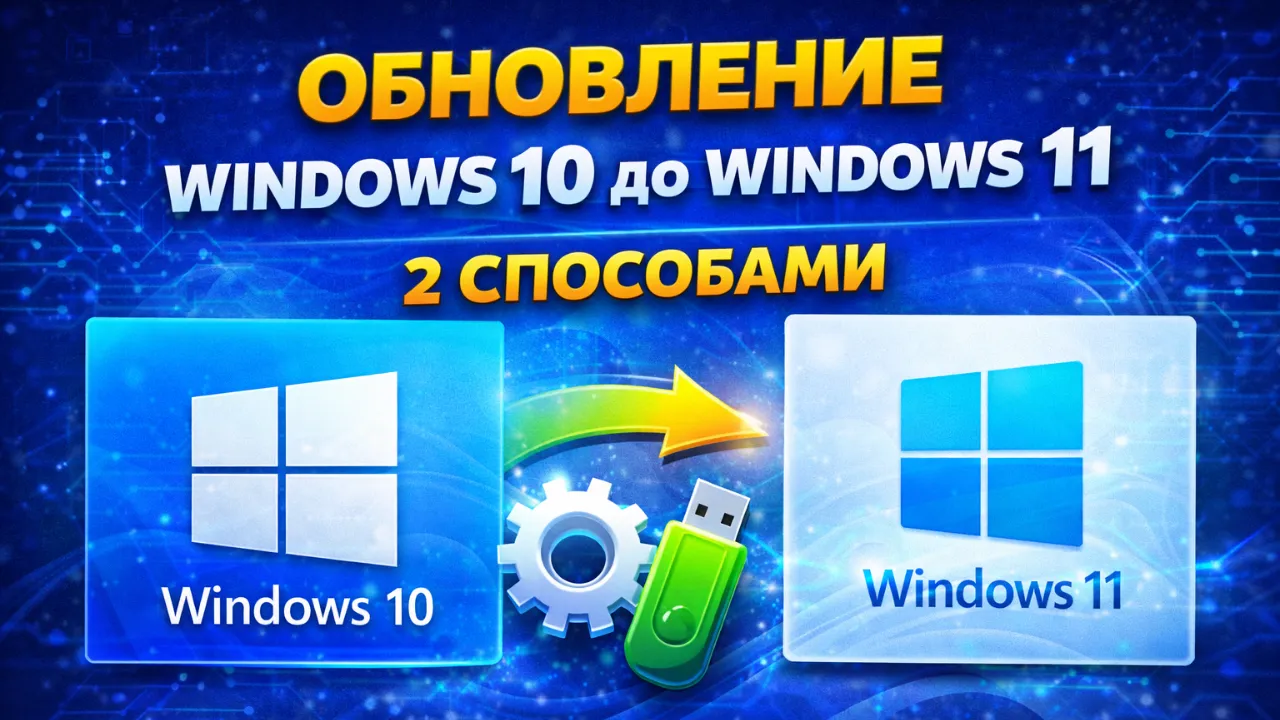 Как обновить Windows 10 до Windows 11 двумя способами с сохранением всех данных