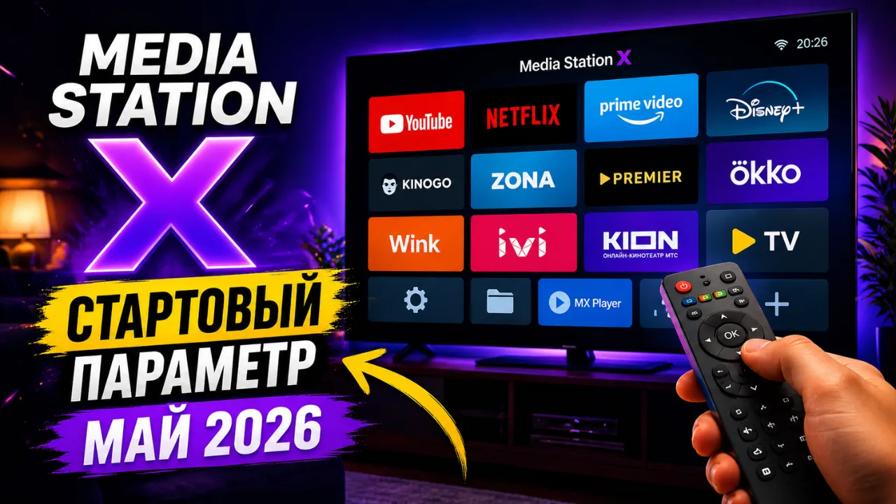 Media Station X: что это такое и как настроить стартовый параметр launcher.nnmtv.pw в мае 2026