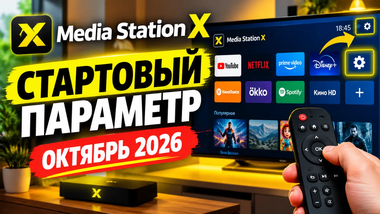 Рабочий стартовый параметр Media Station X на октябрь 2026 года — актуальные адреса