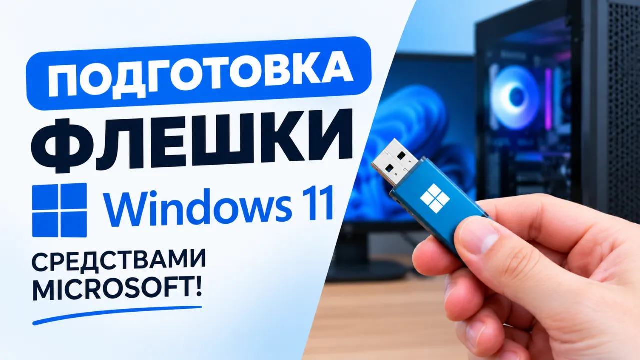 Как создать загрузочную флешку Windows 11 с помощью Media Creation Tool