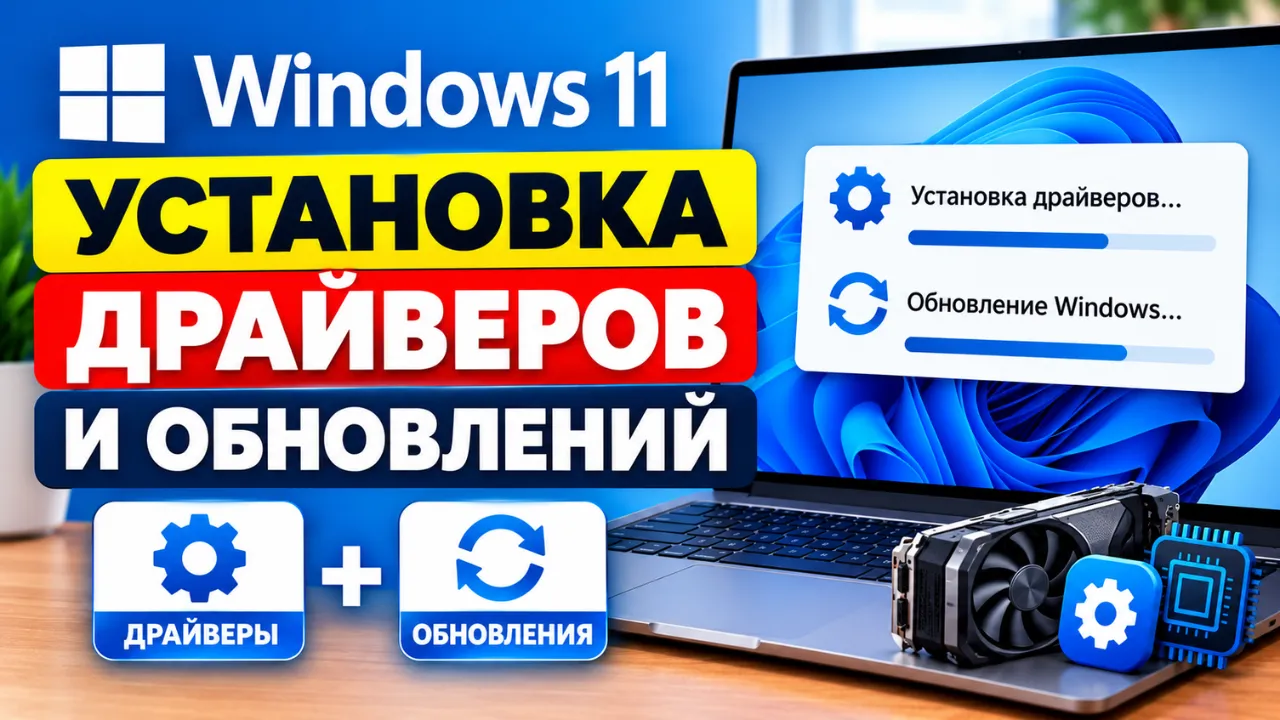 Как установить драйверы в Windows 11 после установки ОС — пошаговая инструкция