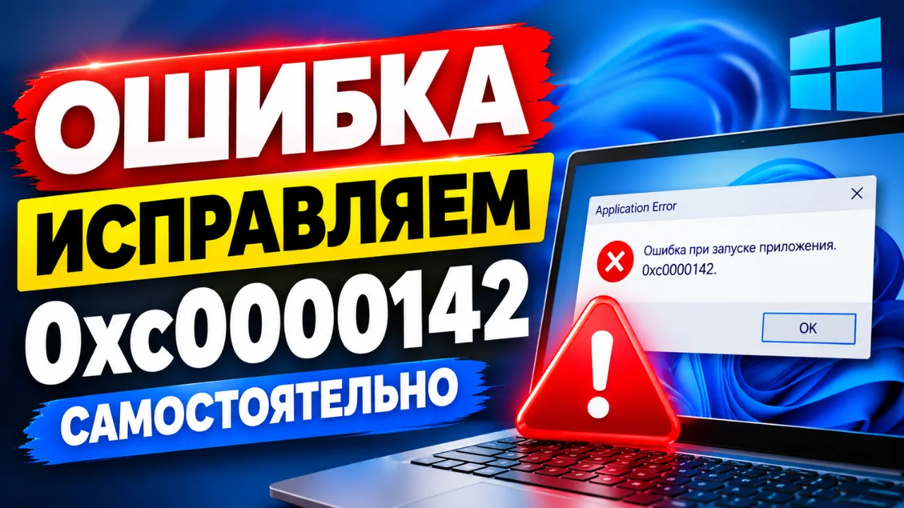 Как исправить ошибку 0xc0000142 при запуске приложения или игры в Windows